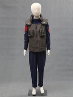 Faschingskostüm Naruto Hatake Kakashi Kid Karneval Cosplay Kostüm für Kind 2021 Karneval Kostüm