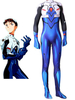 Faschingskostüm New Genesis Evangelion Blue Jumpsuit Set Erwachsene Genesis Evangelion Cosplay Kostüme Karneval Kostüm Karneval Kostüm