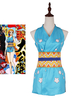 Faschingskostüm One Piece Cosplay Set Nami Kleid