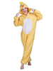 Faschingskostüm Onesie Kigurumi Pyjamas Huhn Gelb Jumpsuit Kigurumi Kostüme Karneval Kostüm