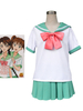 Faschingskostüm Prince Of Tennis Seishun Akademie Schuluniform für Sommer Cosplay Kostüm Karneval Kostüm