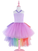 Faschingskostüm Regenbogen-EInhorn-Kleid 2021 KInd Mädchen Tutu Kostüm Halloween-Kostüm Karneval Kostüm Karneval Kostüm
