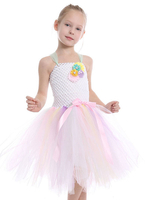 Faschingskostüm Regenbogen-Einhorn-Kleider Baby Mädchen Halloween-Kostüm Prinzessin Kids Tutu Fancy Dress Karneval Kostüm Karneval Kostüm