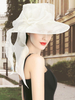 Faschingskostüm Retro Black Hat Karneval Vintage Kostüm Zubehör Frauen Organza Royal Headpieces Karneval Kostüm