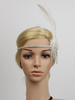 Faschingskostüm Retro Haar Zubehör 2021 1920s Great Gatsby Stirnband Strass Feather Damen Flapper Kopfstück Karneval Kostüm Karneval Kostüm