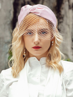 Faschingskostüm Retro Hut Fascinator Bögen Kopfbedeckung Retro-Kostüm-Zusatz
