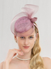 Faschingskostüm Retro Hut Haarband lila Vintage Royal Headpieces Frauen Fascinator Hut Karneval Kostüm
