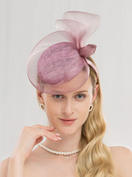Faschingskostüm Retro Hut Haarband lila Vintage Royal Headpieces Frauen Fascinator Hut Karneval Kostüm