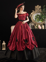 Faschingskostüm Retro-Kostüme des 18. Jahrhunderts Frauen Bow Ballkleid Kleid Marie Antoinette Kostüm