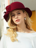Faschingskostüm Retro Wollmütze Frauen Vintage Filzmütze Royal Hair Accessories Karneval Kostüm Karneval Kostüm