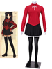 Faschingskostüm Rin Tōsaka Fate Stay Night Cosplay Kostüm Set Karneval Kostüm