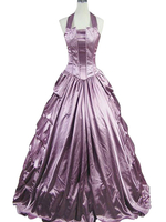 Faschingskostüm Rokoko Retro Kostüme Damen Rüschen Seidenkleid Marie Antoinette Kostüm Vintage Kleidung Karneval Kostüm