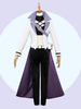 Faschingskostüm RWBY Blake Belladonna in Weiß Set Amerikanische Comics und Bauchtasche& Accessoires&Strumpfhose Karneval Kostüm