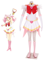 Faschingskostüm Sailor Moon Sailor Chibi Mond-Karneval-Kostüm Kleine Lady Chibiusa Karneval Kostüm