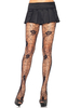 Faschingskostüm Saloon Girl Strumpfhosen Skull Black Lace Strumpfhosen Frauen Karneval Kostüm Zubehör Karneval Kostüm