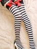Faschingskostüm Saloon Mädchen Strümpfe Fußball Mädchen Striped Kniestrümpfe Frauen Karneval Kostüm Zubehör Karneval Kostüm