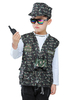 Faschingskostüm sarmee Kinder Cosplay Grün Polyester Set Kinder Cosplay Kostüme
