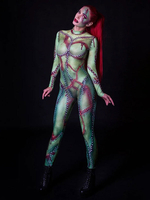 Faschingskostüm Scary Zentai Karneval Kostüm Outfit