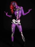 Faschingskostüm Scary Zentai Karneval Kostüm Outfit