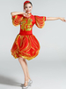 Faschingskostüm Schöne Karnevalskostüme Traditionelle Chinesische Kostüme Rote Laterne Outfit Top Mit Hosen Karneval Kostüm