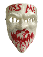 Faschingskostüm The Purge 3 Küss mich Wahljahr Harz Scary Mask Requisiten Fancy Horror Karneval Kostüm