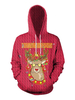 Faschingskostüm Ugly Christmas Sweater Weihnachtspullover Karneval Unisex Christmas Hoodie Print Langarm Hässlicher Weihnachtspullover Karneval Kostüm