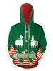 Faschingskostüm Ugly Christmas Sweater Weihnachtspullover Karneval UnisexweihnachtsHoodie Weihnachtsmuster-lange Hülsen-Feiertags-Kostüme Karneval Kostüm