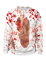 Faschingskostüm Unisex Kostüme Weiß Top Polyester Faschingskostüm Top Feiertage Kostüme