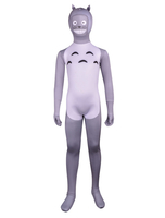 Faschingskostüm Unisex Multi Color Totoro Lycra Ganzkörper Zentai Anzüge für Kinder Karneval Kostüm