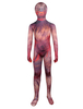 Faschingskostüm Unisex Multi Farbe passt die Wolfman Lycra Kids