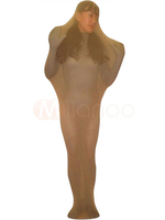 Faschingskostüm Unisex Mumie Tasche reine Seide Lycra Zentai Anzug