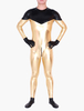 Faschingskostüm Unisex Zentai Overall in Golden