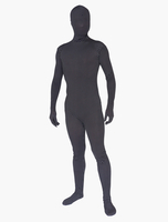 Faschingskostüm Unisex Zentai Overall mit Polka-Tupfen