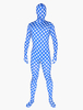 Faschingskostüm Unisex Zentai Overall mit Sternchenmuster