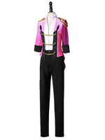Faschingskostüm Yuri auf Eis Victor Nikiforov Cosplay Kostüm Japanischer Anime Kammwolle mit Überzieher&Hemd&und Handschuhe&Hose