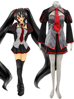 Faschingskostüm Zatsune Miku Cosplay Kostüm von VOCALOID Karneval Kostüm