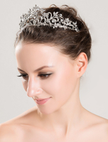 Feine Strass Tiara