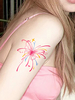 Feuerwerk Schmetterling Bunte Tattoo Aufkleber Wasserdicht Brust Schulter Arm Süße Coole Aufkleber