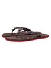 Flip Flops Slip-On Artwork Muster Runde Zehen Rindsleder Atmungsaktiv Täglich Casual Flat Slippers