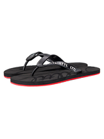 Flip Flops Slip-On Artwork Rindsleder Atmungsaktiv Täglich Casual Flat Slippers