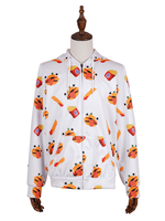 Fortnite Battle Royale Rindfleisch Boss Halloween Cosplay Kostüm Hoodie Jacke