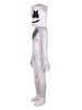 Fortnite Marshmello Cosplay Kostüme Weiß Fortnite Set Jumpsuit Polyester Kinder Spiel Cosplay Kostüme