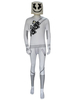 Fortnite Marshmello Jumpsuit Cosplay Kostüm Halloween