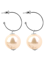 für Damen Hochzeits-Ohrringe Piercing Ohrringe Tropfen-Ohrringe Kunstperle mit vollbrillantschliff für Damen Kupfer in runder Form