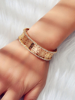 Frauen Armband Blond Metall Geometrische Armbänder