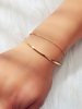 Frauen-Armband-blondes Metallmetallische Armbänder