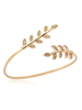 Frauen-Armband-Rhinestones; die Blatt-Form-Legierungs-Armband bördeln