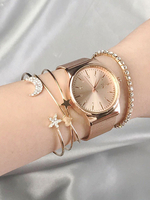 Frauen Armreifen Armbänder Frauen Strass Sterne 4 Stück Armband-Sets