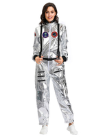 Frauen Astronauten Kostüm Jumpsuit Feiertage Karneval Kostüm Kostüme