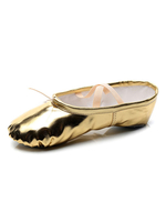 Frauen Ballett Tanzschuhe Blond Closed Toe Dance Schuhe